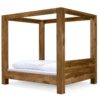 The Maharaja King Size Solid Sheesham Wood Poster Bed