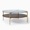 Lorenzo Mid-Century Art Display Round Coffee Table - Image 3