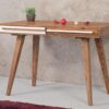 Solid Wood Berlin Study Table with 2 Drawers - Image 6