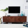Wolford Sideboard Tv Unit Media Console ( Brown )