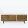 Carlon Reclaimed Wood & Lacquer Media Console (70") - Image 6