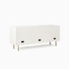 Alice Wooden Tv Unit Media Console ( White ) - Image 5