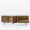 Carlon Reclaimed Wood & Lacquer Media Console (70") - Image 8