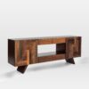 Holden Reclaimed Wood Wedge Leg Console Media Unit (83")