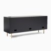 Alice Wooden Tv Unit Media Console ( Black ) - Image 4