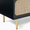 Alice Wooden Tv Unit Media Console ( Black ) - Image 5