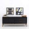 Banshee Black Wooden Burnished Media Console (64.5") - Image 6