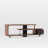 Charlet Staggered Wood Tv Unit Media Console - Image 5