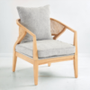 Country One Wooden & Cane Arm Chair