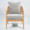 Country One Wooden & Cane Arm Chair - Image 7