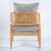 Country One Wooden & Cane Arm Chair - Image 3
