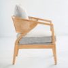 Country One Wooden & Cane Arm Chair - Image 5
